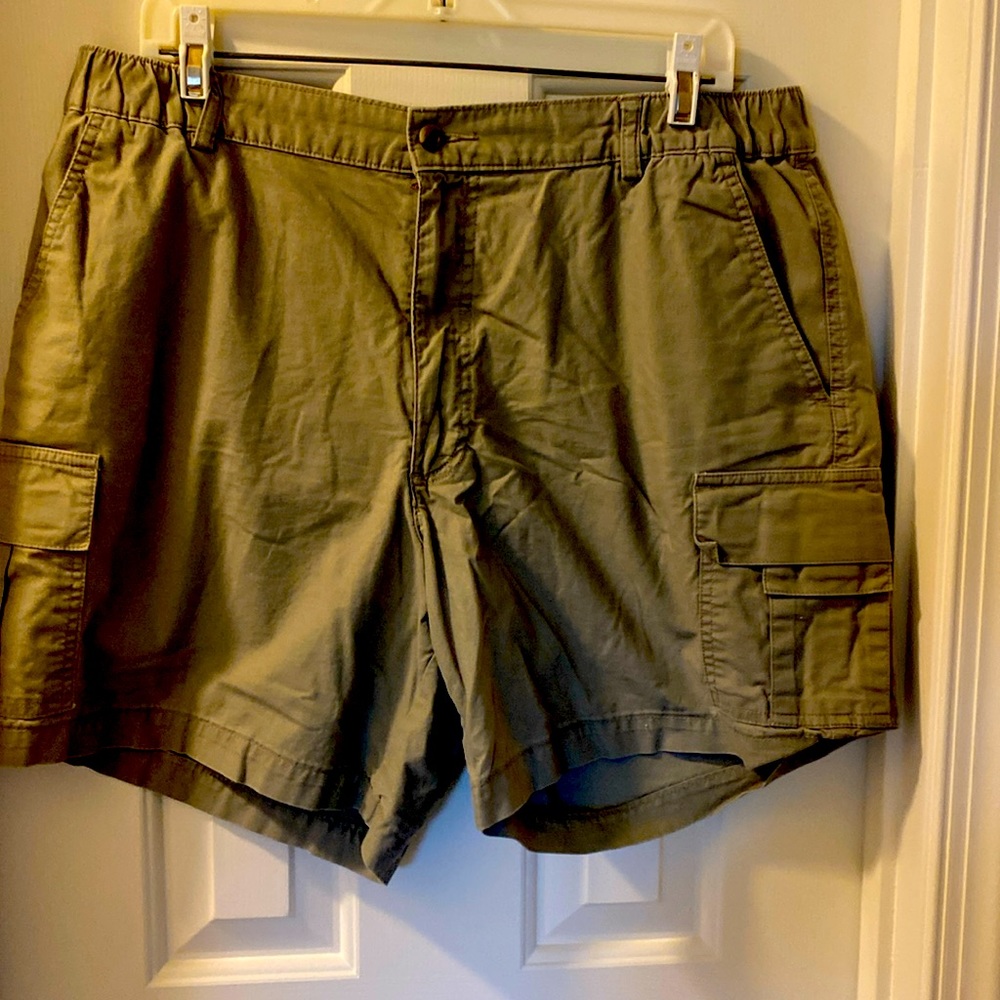Men’s Docker Cargo shorts. Tan color. Size 36.